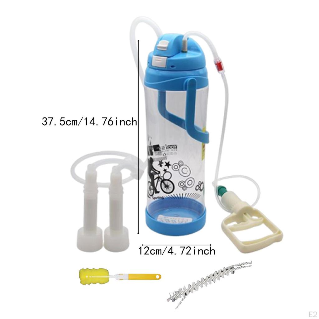 Pompă de vid portabilă de 3 litri pentru mulsul animalelor