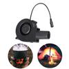 Powerful 5200RPM 12V Violent Fan With Plastic Nozzle Pet House Exhaust Fan For Electronics Cooling And Exhaust System