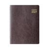 Midori Business Diary Notebook 2027 A5 Weekly Ring Brown (Starts January 2027)