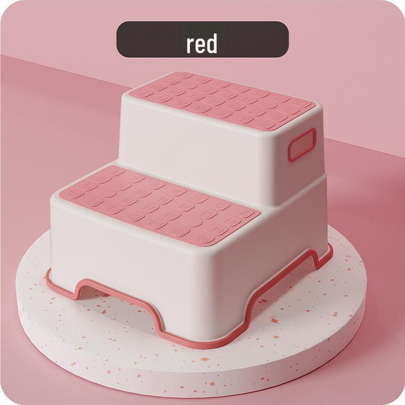 Children's Step Stool for Handwashing, Toothbrushing, and Toilet Use