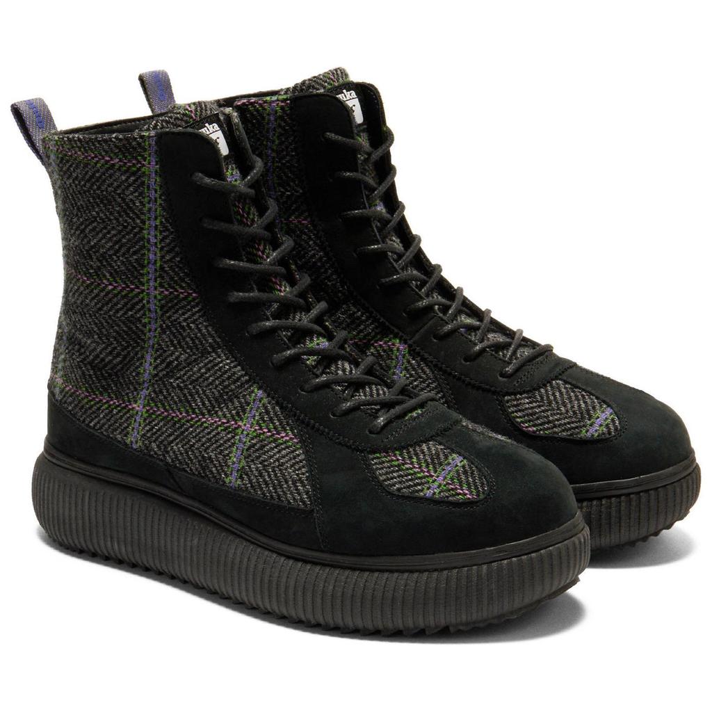 ONITSUKA TIGER Delecity Boot Tweed Black Unisex Sneakers Truffle-Grey 1183C273-001