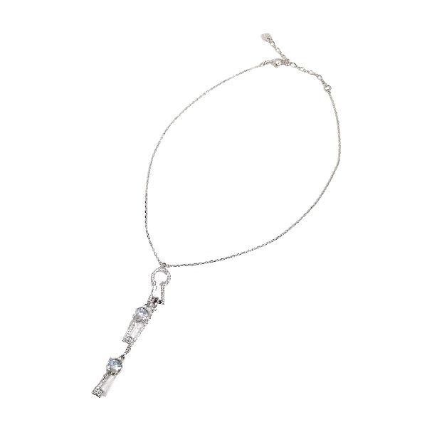 SWAROVSKI key motif top Necklace Not specified Silver unisex Used