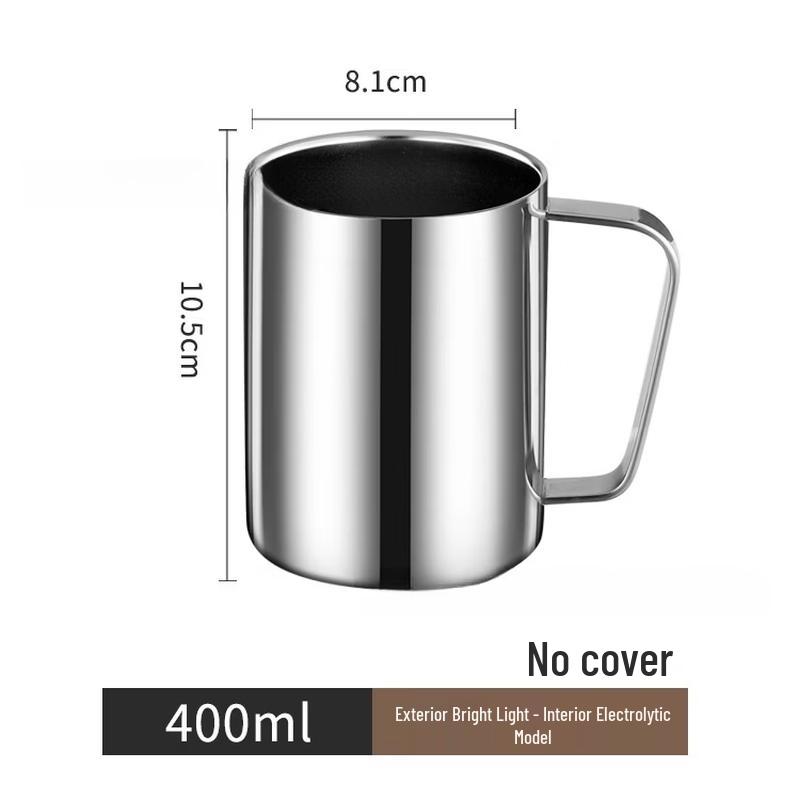 

cmaos Stainless Steel Insulated Square Handle Mug