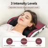 Multifunctional Head Neck Massage Pillow with Heat, 20 Massage Heads Shoulder Back Waist Body Massager for Home Car Office