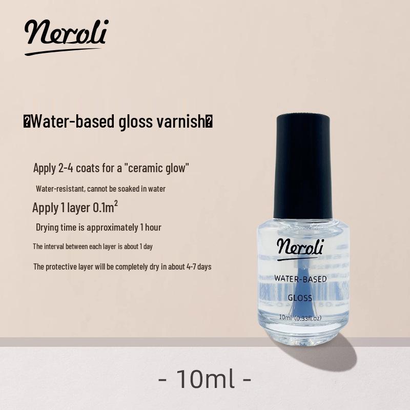Ultra-Light Water-Based Gloss Varnish & Acrylic Sealer for Clay & Gypsum Dolls