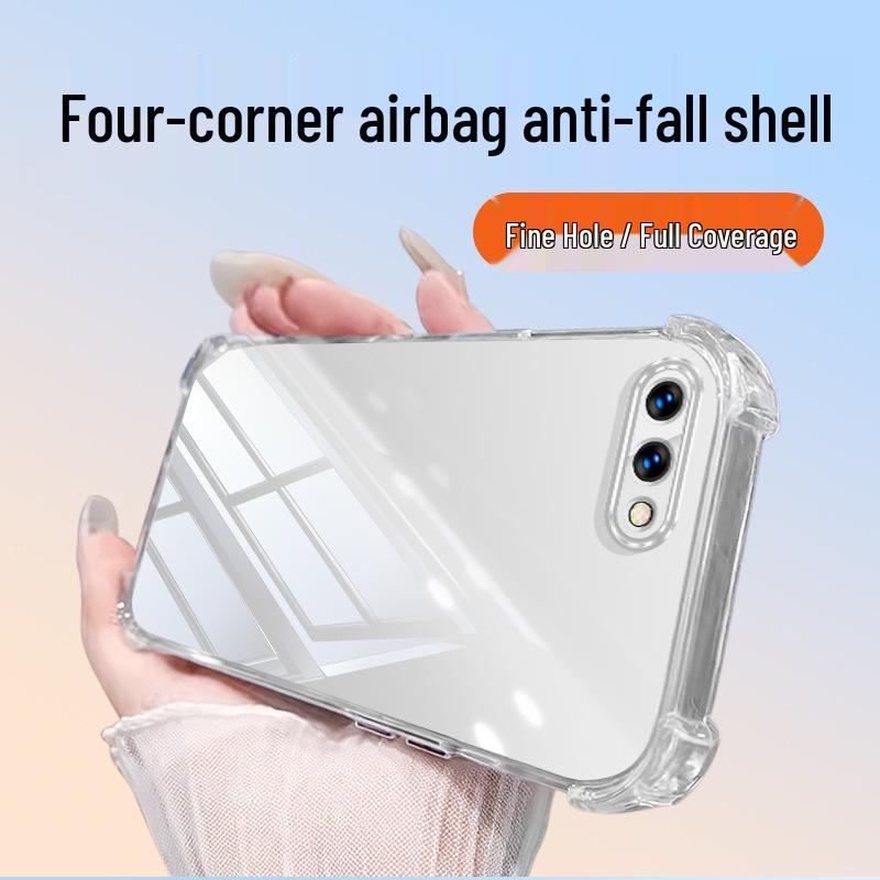 Honor V10 Transparent Airbag TPU Phone Case – Anti-drop, Full Coverage, Simple Style Honor V10