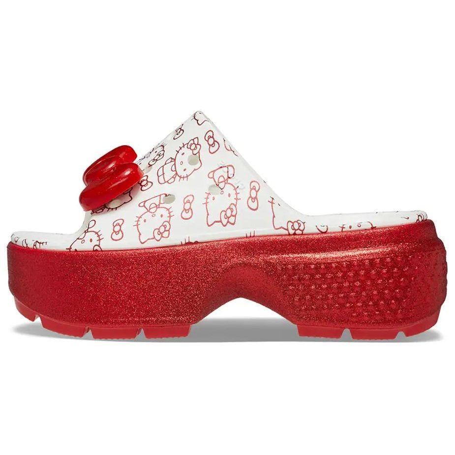 Hello Kitty x Crocs Stomp Slide 50-летие Мужские кроссовки Белый 209815-100 38-39