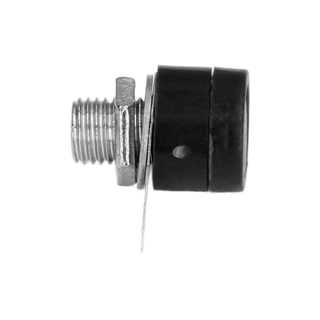 100 Stück 4mm Bananenstecker Buchse Klemmenanschluss Kreuzverbinder Stecker Buchse Klemmenanschlüsse Schwarz