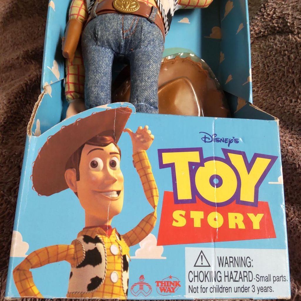 [BRUKT] Toy Story Woody Snakkende Woody Disney