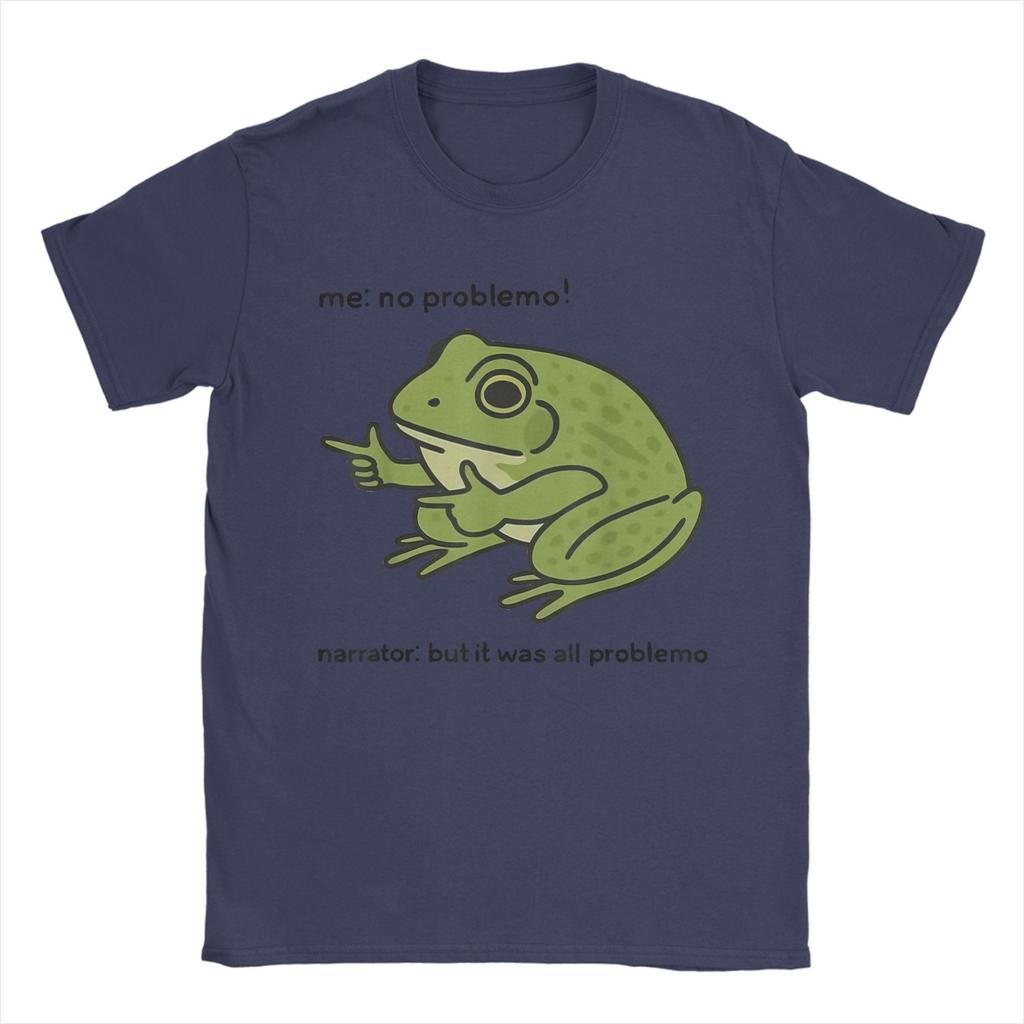 Me No Problemo Narrator But It was All  T Shirt Summer  For Men Hip Hop Casual Tee Shirt Short Sleeve Classic Clothing