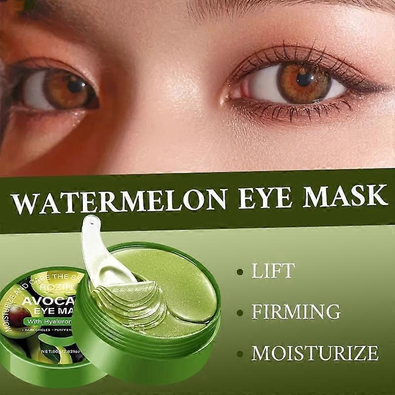 Maschera Occhi all'Acido Ialuronico e Avocado per Ridurre le Occhiaie