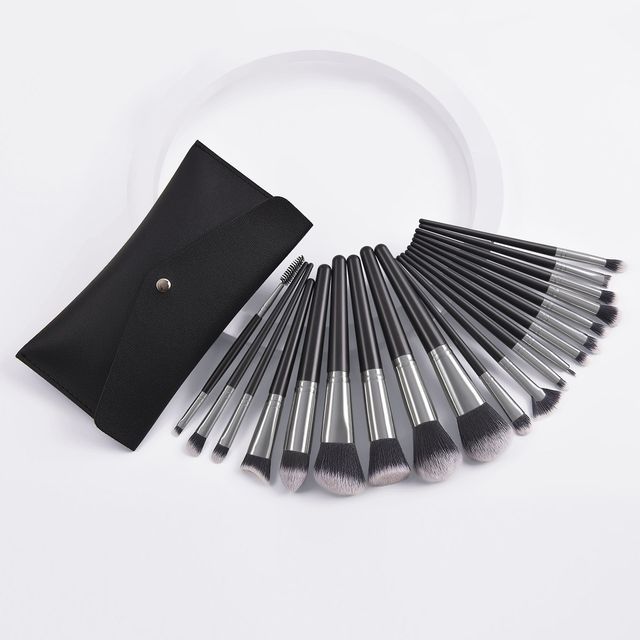 Stroke of Beauty - Set of 10: Makeup Brush with Bag