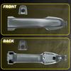Door Handle Outside Front Driver/Passenger For 12-17 Side Toyota Camry Gray