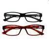 Retro Unisex Resin Frame Ultra-light Presbyopia Reading Glasses for Aged People
