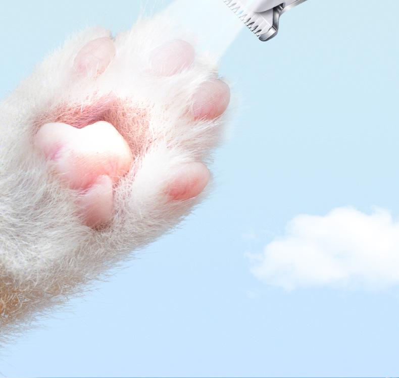 Pet Paw Shaver: Electric Cat & Dog Lighted Hair Trimmer