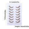 7 Pairs Simulation Eye Eyelashes Lash Strips Cat Eye Faux Mink Lashes  Makeup Supplies