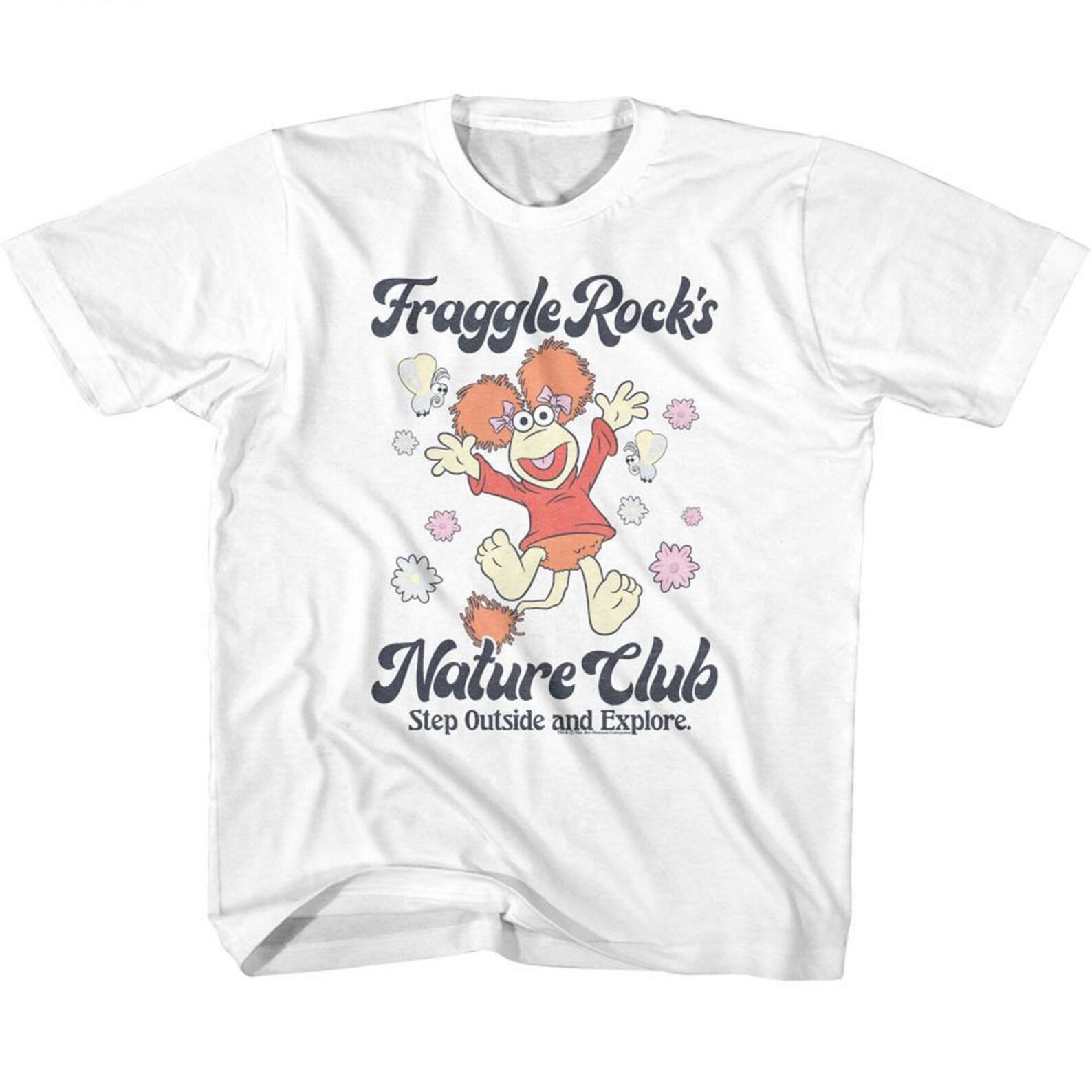 Fraggle Rock Nature Club White Youth T-Shirt 140
