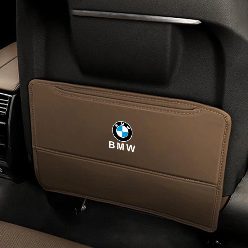 PU Leather Car Seat Anti-kick Pad Dust-Proof Protection Mat For BMW 1 2 3 4 5 7 Series X1 X3 X4 X5 X6 X7 F10 F30 E46 E60 E87 E90 gjbf54