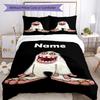 3pcs Custom Name My Singing Monsters Playground Bedding Set Duvet Cover Closure Includes 1 Duvet Cover & 2 Pillowcases, Soft and Comfortable for All S