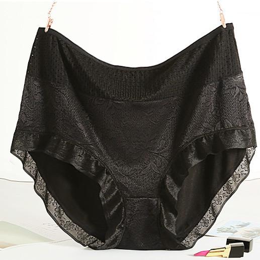 Large Size Women's High-waisted Underwear Is Soft and Breathable, Skin-friendly and Comfortable, Daily Panties