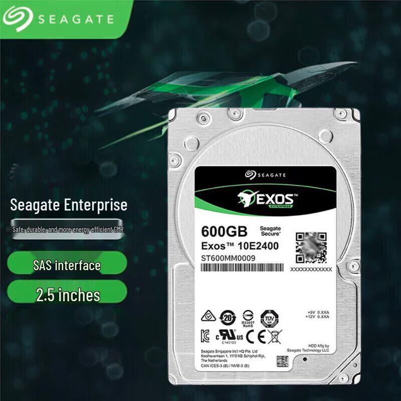 Seagate Exos Enterprise 2.5-inch SAS Server HDD