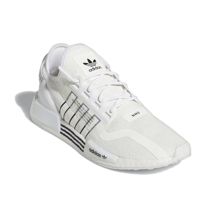 Adidas NMD_R1 V2 White Black Men Sneakers Cloud-White Core-Black GZ1999