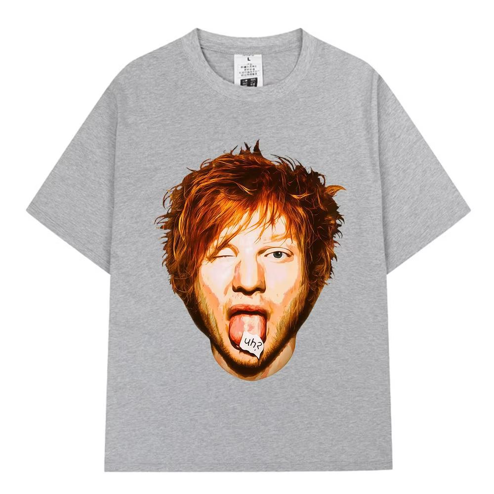 Ed Sheeran Loop Tour Australia Graphic T-shirts Men Clothing Fashion Hip Hop Vintage Oversized T Shirts Streetwear