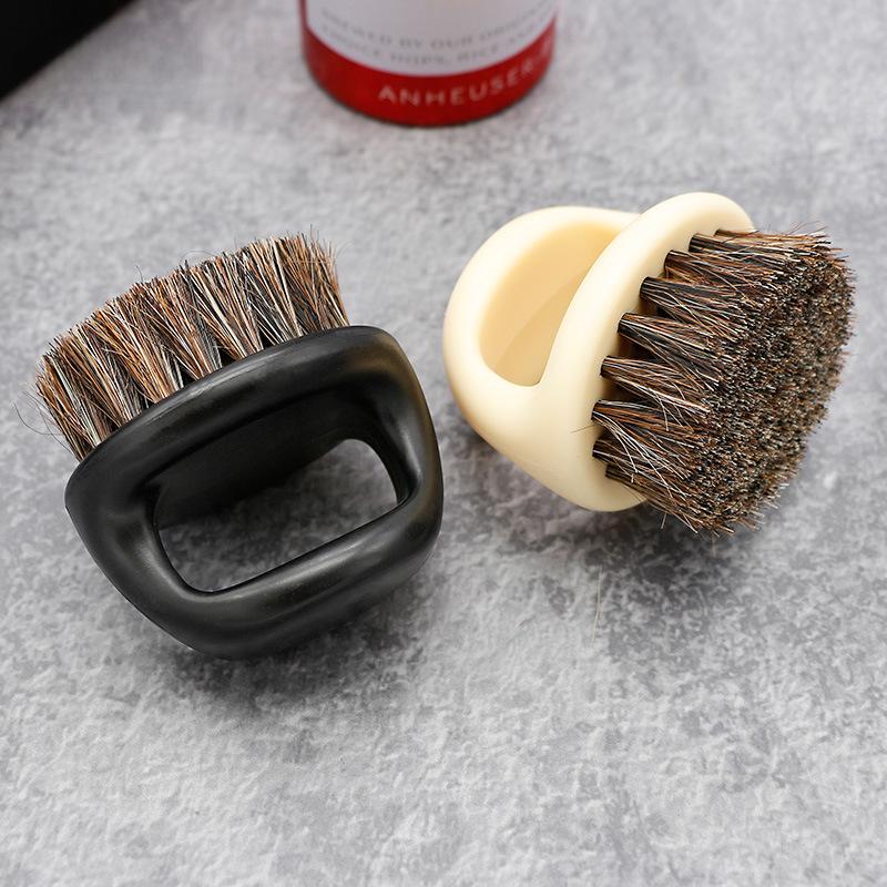 Retro Men's Beard & Hair Cleanup Brush