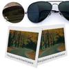2Pcs Polarized Pattern Sunglasses Tester Polarization Test Board  Sunglasses Inspection