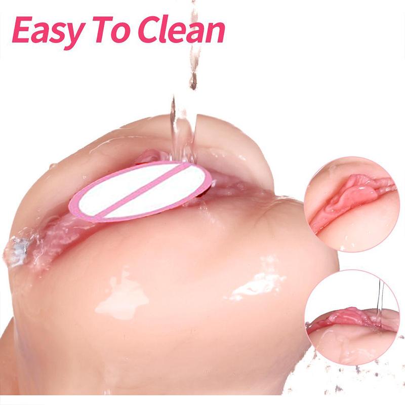 Vagina for Men Sex Toys Pocket Artificial Vagina Maiden Deep Throat Male Masturbator Soft Silicone Masturbation Cup