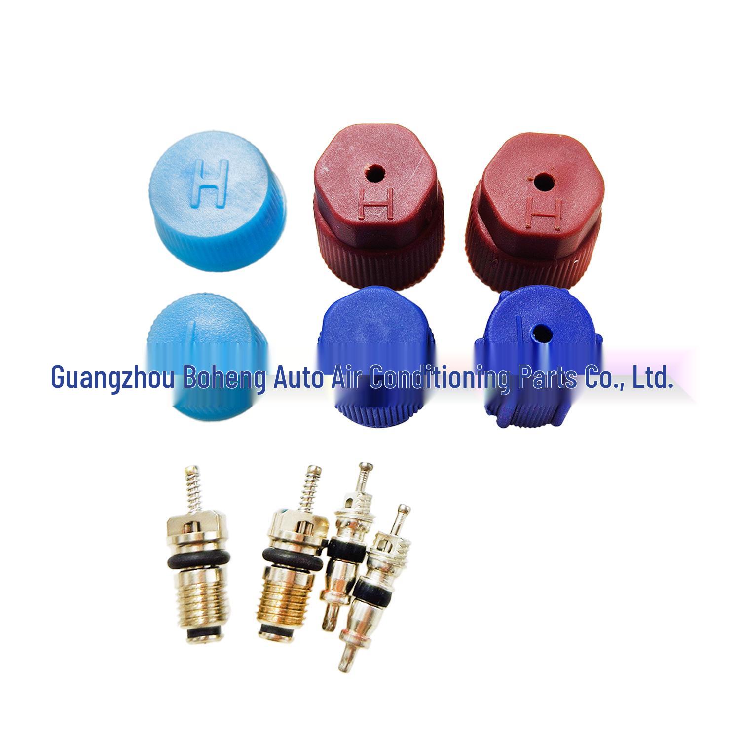 R12/R22 to R134A SAE 1/4  Thread High/Low Pressure Adapter, Model AC1316LH