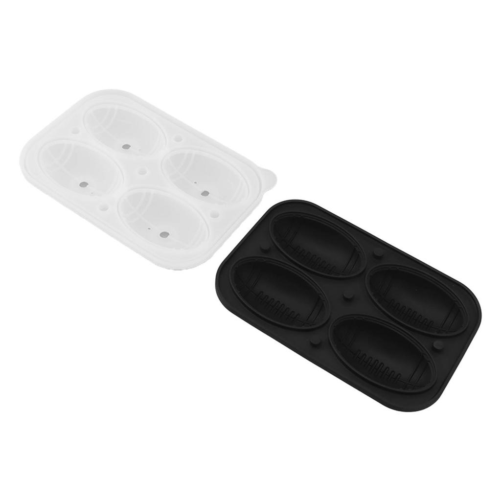 2 Stück Silikon Eiswürfelformen Lustige Formen Runde Kugelform für Whiskey Cocktails Spieltag