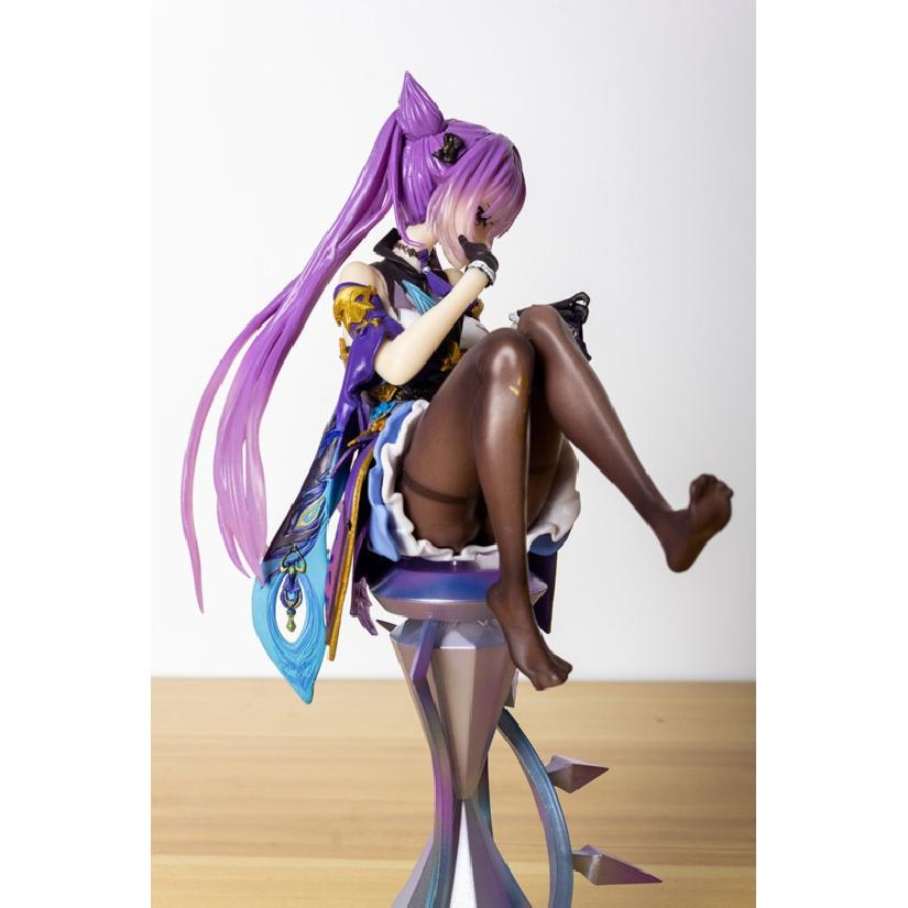 Genshin Impact Keqing PVC Figure Action Model Collection Toy Gift 8.3'' with Box