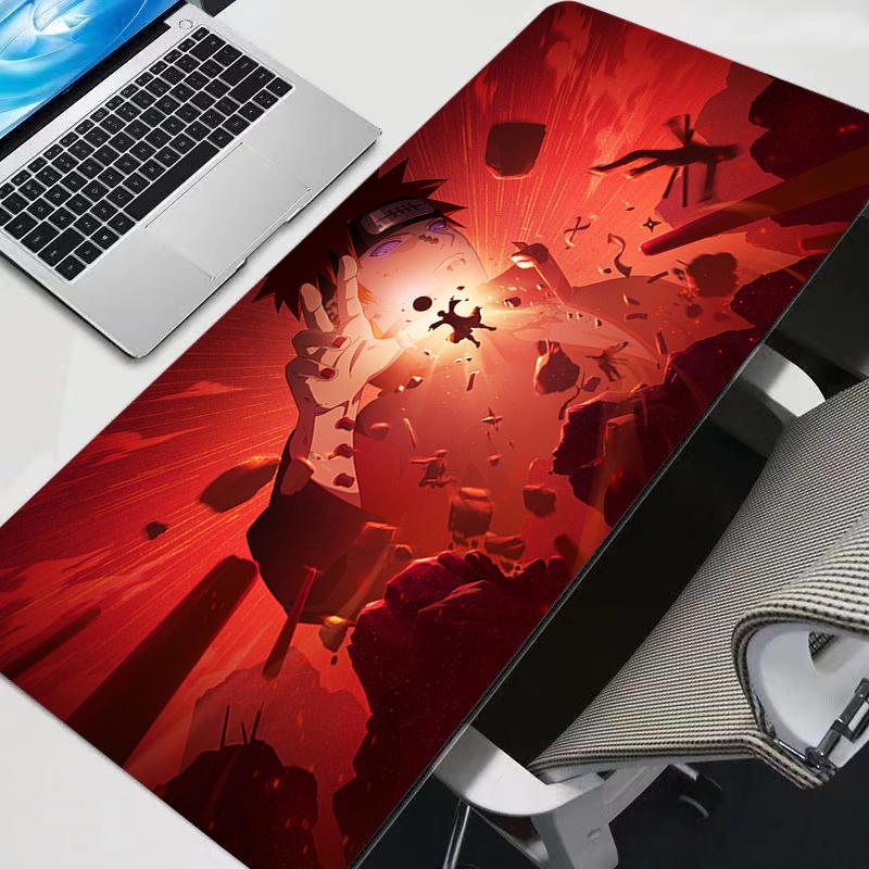 Mouse Pad Gamers Large Computer Extended Game Mousepad Naruto Desk Mat Keyboard Rubber Anime Durable Durable Carpet