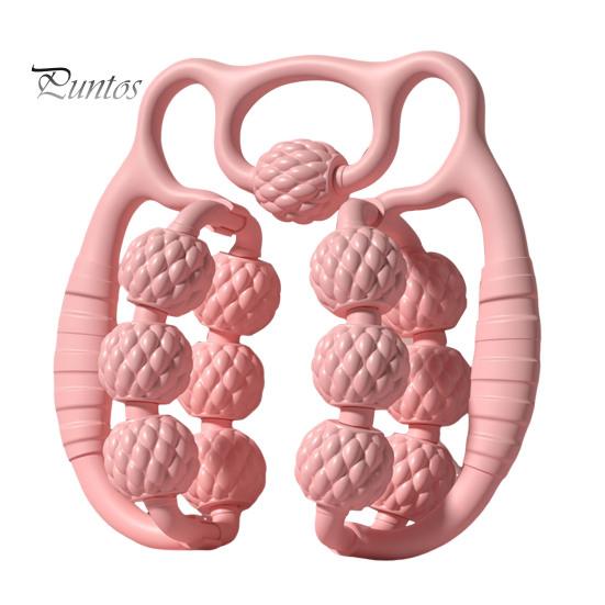 Masážní váleček nohou Anticelulitidní lymfodrenáž Hluboká tkáňová terapie Stehna Paže Záda Rameno Masážní nástroj na uvolnění svalů s 13/20 válečky
