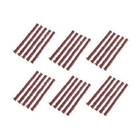 New Tubeless Tyre Puncture Kit Repair Strip 1 Cutter, 1 Slotion and 30 pieces Strip box (30 Pieces+1Cutter+1Slotion)