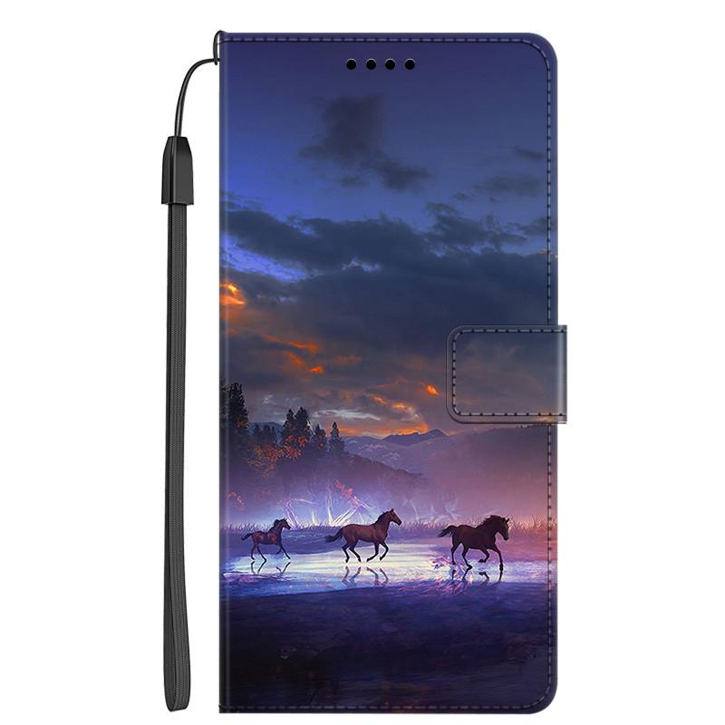 Animal Leather Flip Case for Samsung Galaxy M16 F16 5G Leather Magnetic Wallet Covers for Galaxy F16 Stand Phone Bag Galaxy M 16