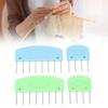 Knit Blocking Combs Non Slip Grip 2 Sizes Dense and Even Glossy Finish Needlework Knit Block Pins for Home or Studio Use