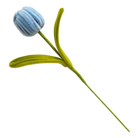 Flori Artizanale din Curățător de Pipe Flori de Lalea Artificiale Conservate Cadouri pentru Femei Iubită