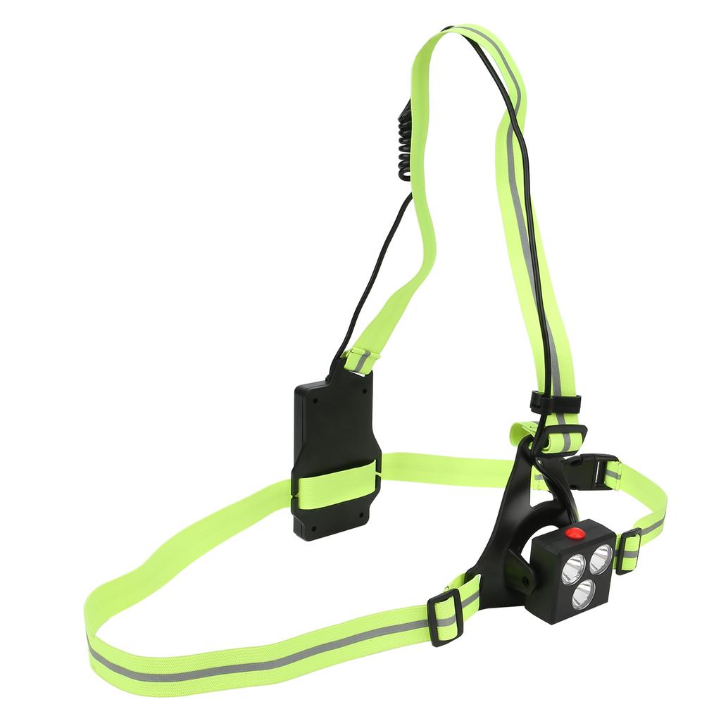 Nachtlauflicht USB Wiederaufladbare Brustwarnlampe LED Jogging Sicherheitslicht