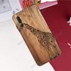 Natürliches Bambus-Holz Tierdruck Weiche Hülle Für Huawei P30 P20 P40 Lite PSmart 2019 2021 Nova 5T Hülle Für Honor 50 Pro X7 X8 X9