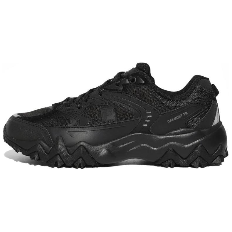 

New FILA Oakmont Low Top Casual Shoes Unisex Black 1RM02903G001 41.5