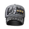 Baseball Cap Men'S Retro Washed Retro Letter Embroidered Cap Outdoor Sports Sun Protection Sun Hat Children