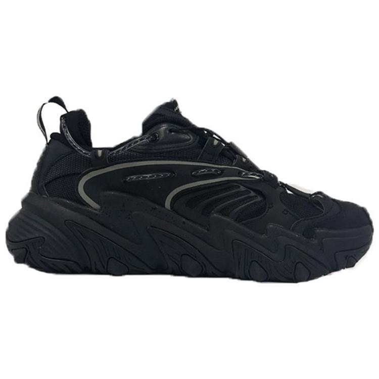 Li Ning X Claw Cushioning Slip Resistant Abrasion Resistant Low top Casual Shoes Men's Black AGLQ013-4