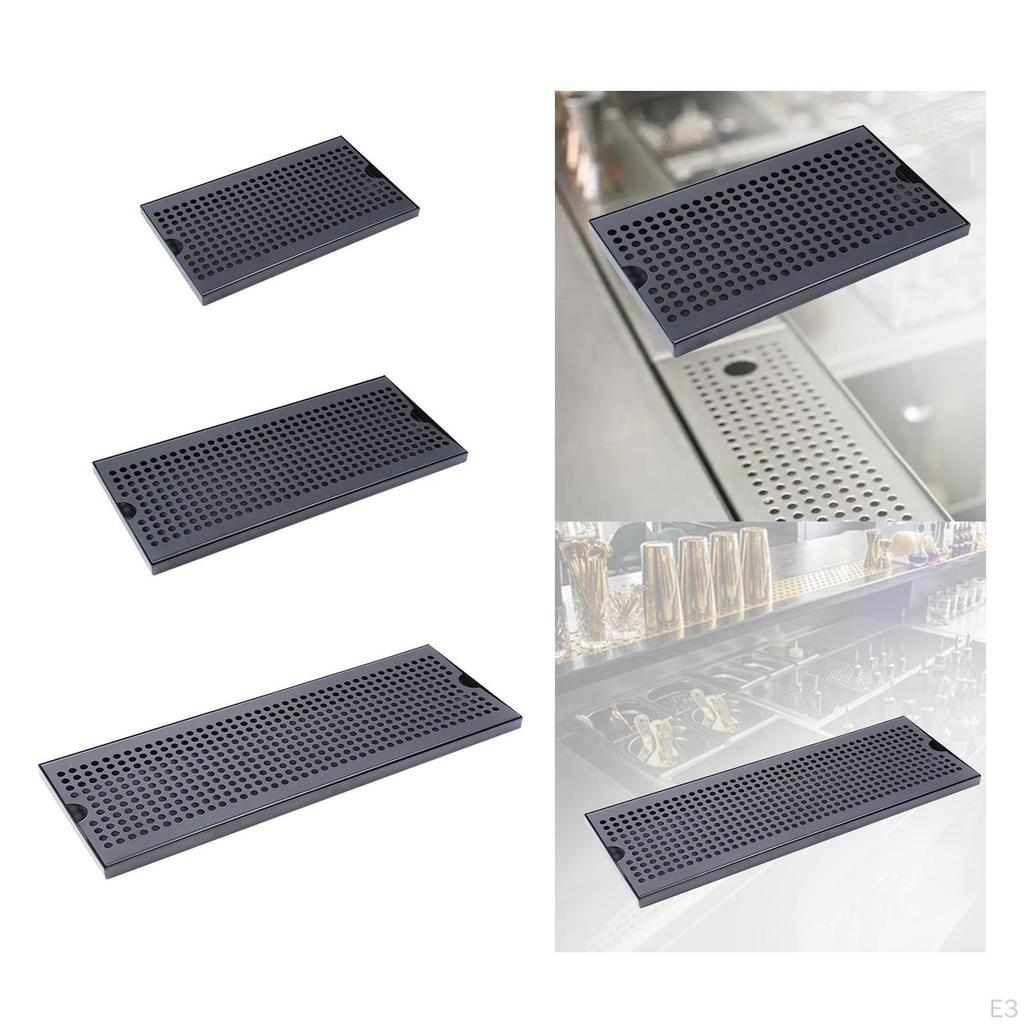 Taca ociekowa do piwa Praktyczna płyta ze stali nierdzewnej typu drenażowego do dozownika napojów