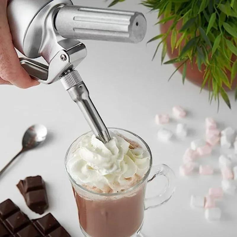 1000ML cremă Dispenser tel tort cafea lapte ceai decorare copt instrumente artizanale cremă spumă cu cioc decorativ din plastic