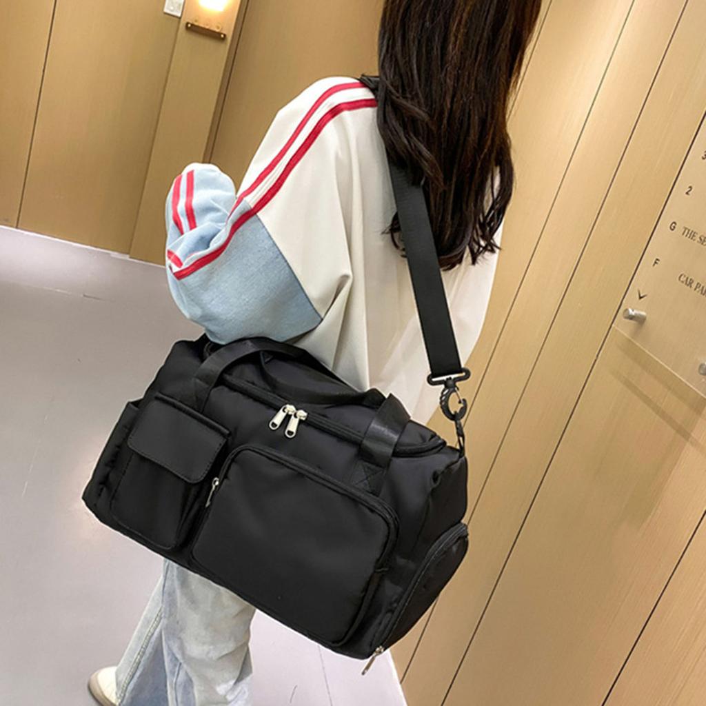 Large Capacity Gym Bag with Wet and Dry Separation for Outdoor Sports Travel