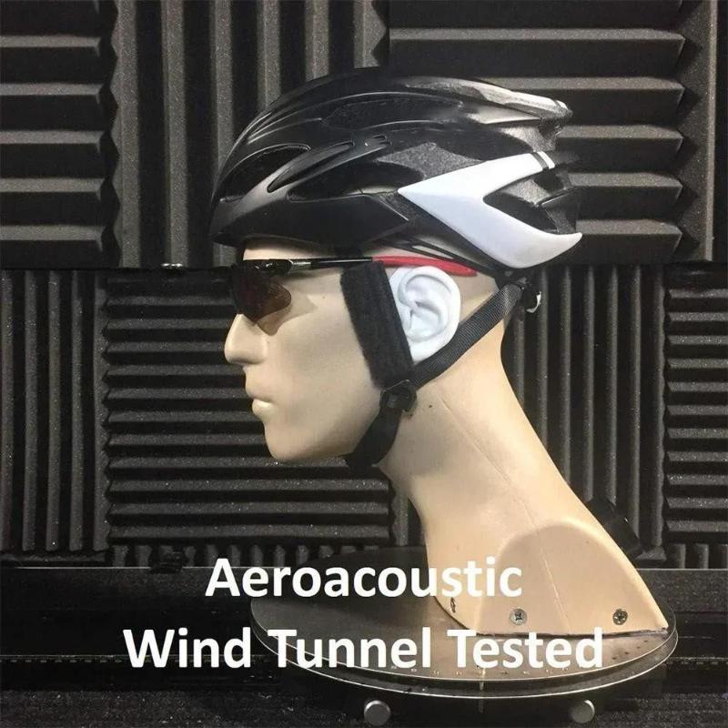 Airstreamz Cyklistický reduktor hluku větru Blokátor hluku větru Příslušenství pro helmy Redukce hluku Cyklistické a silniční vybavení