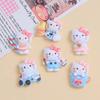 10 Pcs New Kawaii Cartoon Cute Car Cat Series Resin Scrapbook Diy Jewelry Gift Hairpin Accessories A141