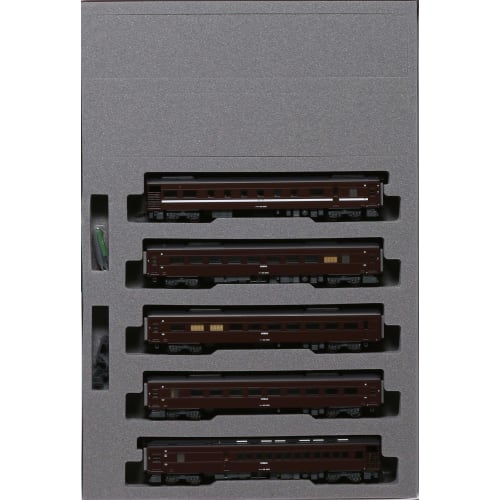 KATO N Gauge 35 Series 4000 Series Steam Locomotive Yamaguchi 5-Car Set 10-1500 Model Train Passenger Car